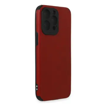 İphone 15 Pro Kılıf Loop Deri Silikon - Kırmızı