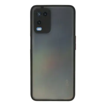 Oppo A54 4g Kılıf Montreal Silikon Kapak - Siyah