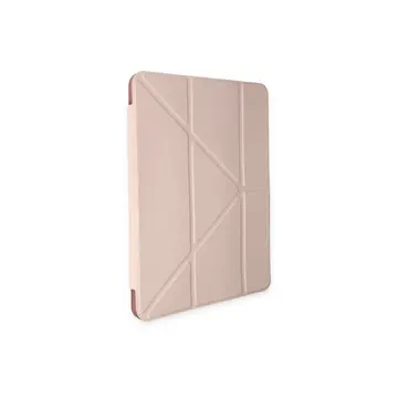 İpad Pro 11 (2021) Kılıf Kalemlikli Hugo Tablet Kılıfı - Rose Gold