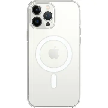 İphone 15 Pro Kılıf Magneticsafe Şeffaf Silikon - Şeffaf