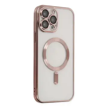 İphone 13 Pro Max Kılıf Kross Magneticsafe Kapak - Rose