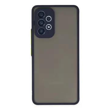 Samsung Galaxy A53 5g Kılıf Montreal Silikon Kapak - Lacivert