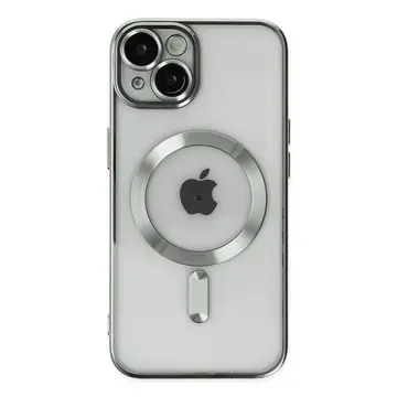 İphone 14 Kılıf Kross Magneticsafe Kapak - Gümüş