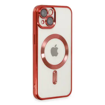 İphone 14 Kılıf Kross Magneticsafe Kapak - Kırmızı