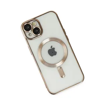 İphone 14 Kılıf Kross Magneticsafe Kapak - Gold