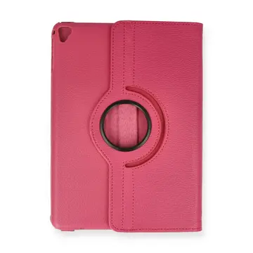 İpad 9.7 (2018) Kılıf 360 Tablet Deri Kılıf - Pembe
