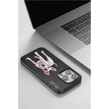 Venco  İphone 14 Pro Max Perma Desenli Kapak - Kahverengi
