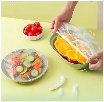 Lastikli Tencere Ve Tabak Bonesi 100 Adet (20cm)