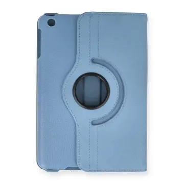 İpad Mini 1 Kılıf 360 Tablet Deri Kılıf - Turkuaz
