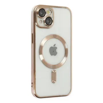 İphone 14 Plus Kılıf Kross Magneticsafe Kapak - Gold