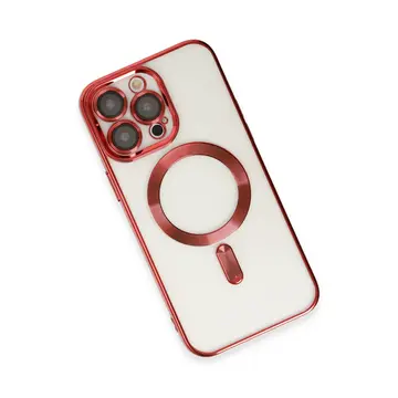 İphone 14 Pro Kılıf Kross Magneticsafe Kapak - Kırmızı
