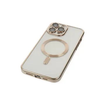 İphone 14 Pro Kılıf Kross Magneticsafe Kapak - Gold