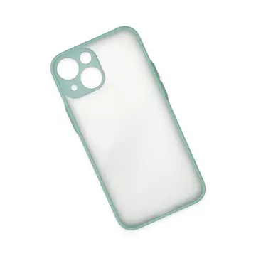 İphone 15 Plus Kılıf Montreal Silikon Kapak - Açık Yeşil
