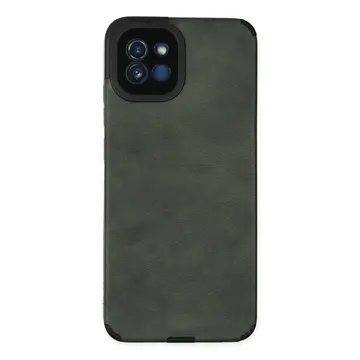 Samsung Galaxy A03 Kılıf Loop Deri Silikon - Yeşil