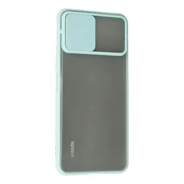 Xiaomi Mi 11 Lite Kılıf Palm Buzlu Kamera Sürgülü Silikon - Turkuaz