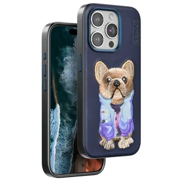 Venco  İphone 15 Pro Max Cute Desenli Kapak - Lacivert