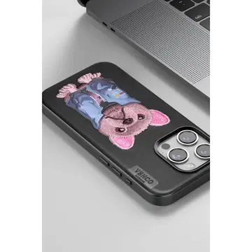 Venco  İphone 15 Pro Max Cute Desenli Kapak - Lacivert