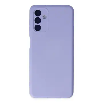 Samsung Galaxy A04s Kılıf Nano İçi Kadife Silikon - Lila