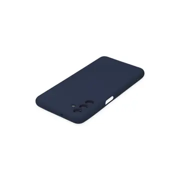 Samsung Galaxy A04s Kılıf Nano İçi Kadife Silikon - Lacivert