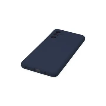 Samsung Galaxy A04s Kılıf Nano İçi Kadife Silikon - Lacivert