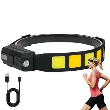 Sensörlü Cob Xpg Led Kafa Lambası