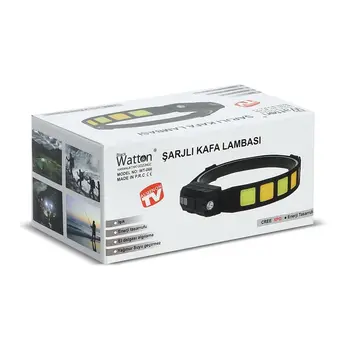 Sensörlü Cob Xpg Led Kafa Lambası