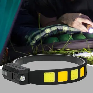Sensörlü Cob Xpg Led Kafa Lambası