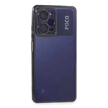 Xiaomi Poco X5 Pro 5g Kılıf Razer Lensli Silikon - Mor