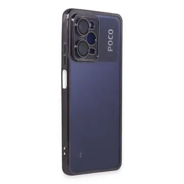 Xiaomi Poco X5 Pro 5g Kılıf Razer Lensli Silikon - Mor