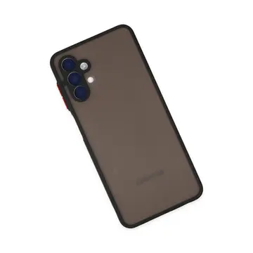 Samsung Galaxy A04s Kılıf Montreal Silikon Kapak - Siyah