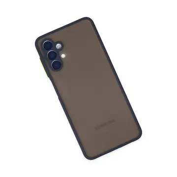 Samsung Galaxy A04s Kılıf Montreal Silikon Kapak - Lacivert