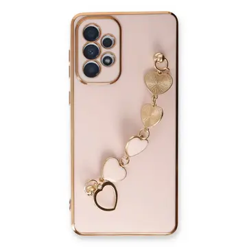 Samsung Galaxy A53 5g Kılıf Esila Silikon - Pudra