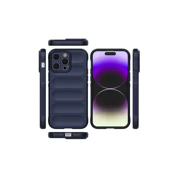 İphone 15 Pro Max Kılıf Optimum Silikon - Lacivert