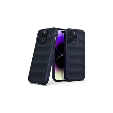 İphone 15 Pro Max Kılıf Optimum Silikon - Lacivert