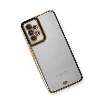 Samsung Galaxy A53 5g Kılıf Liva Lens Silikon - Siyah