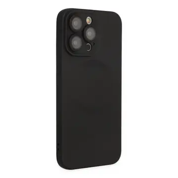 İphone 13 Pro Kılıf Moshi Lens Magneticsafe Silikon - Siyah