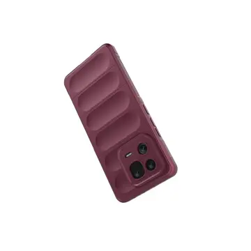 Xiaomi Mi 13 Kılıf Optimum Silikon - Bordo