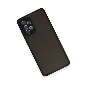 Samsung Galaxy A32 Kılıf Montreal Silikon Kapak - Siyah