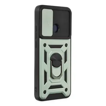 Xiaomi Redmi 10c Kılıf Pars Lens Yüzüklü Silikon - Yeşil