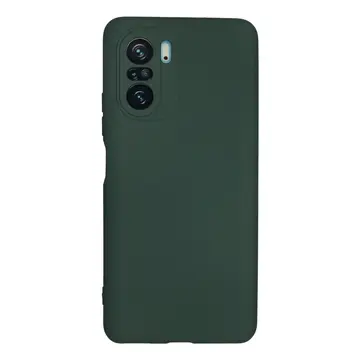 Xiaomi Poco F3 Kılıf Nano İçi Kadife Silikon - Koyu Yeşil