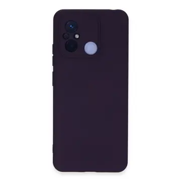 Xiaomi Redmi 12c Kılıf Nano İçi Kadife Silikon - Mor