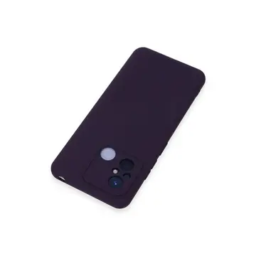 Xiaomi Redmi 12c Kılıf Nano İçi Kadife Silikon - Mor