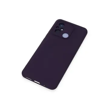 Xiaomi Redmi 12c Kılıf Nano İçi Kadife Silikon - Mor