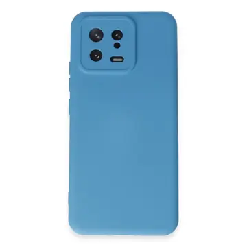 Xiaomi Mi 13 Kılıf Nano İçi Kadife Silikon - Mavi