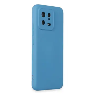 Xiaomi Mi 13 Kılıf Nano İçi Kadife Silikon - Mavi