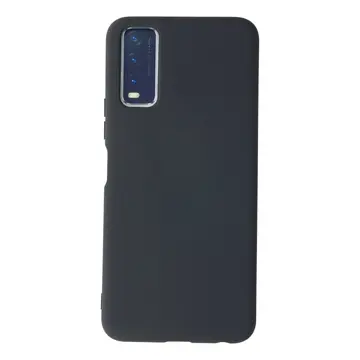 Vivo Y11s Kılıf Nano İçi Kadife Silikon - Gri