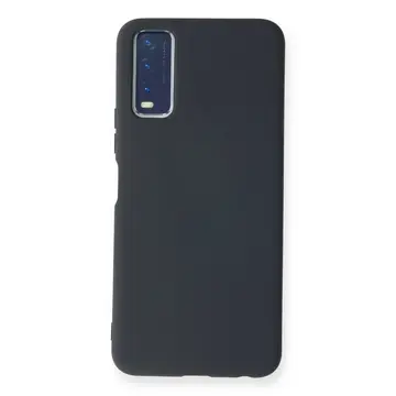 Vivo Y11s Kılıf Nano İçi Kadife Silikon - Lacivert