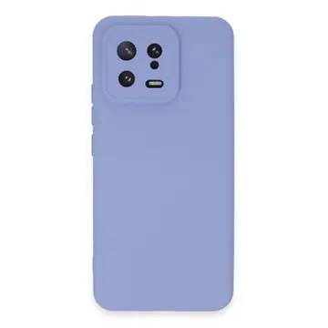 Xiaomi Mi 13 Kılıf Nano İçi Kadife Silikon - Lila