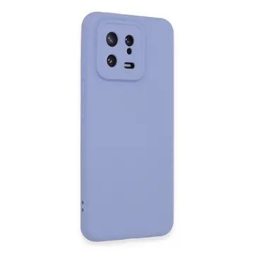 Xiaomi Mi 13 Kılıf Nano İçi Kadife Silikon - Lila