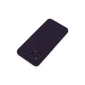 Xiaomi Mi 13 Kılıf Nano İçi Kadife Silikon - Mor